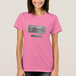 Steel Steampunk Guitar T-Shirt