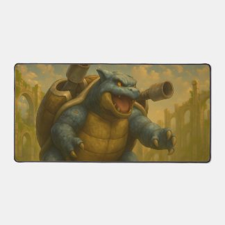 Steel Titan of the Forgotten Ruins Desk Mat