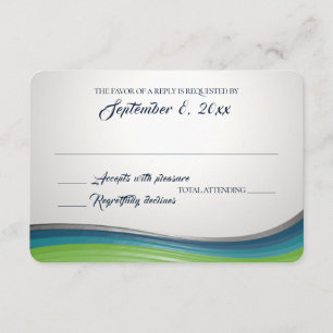 Steel Wave Blue and Green Response