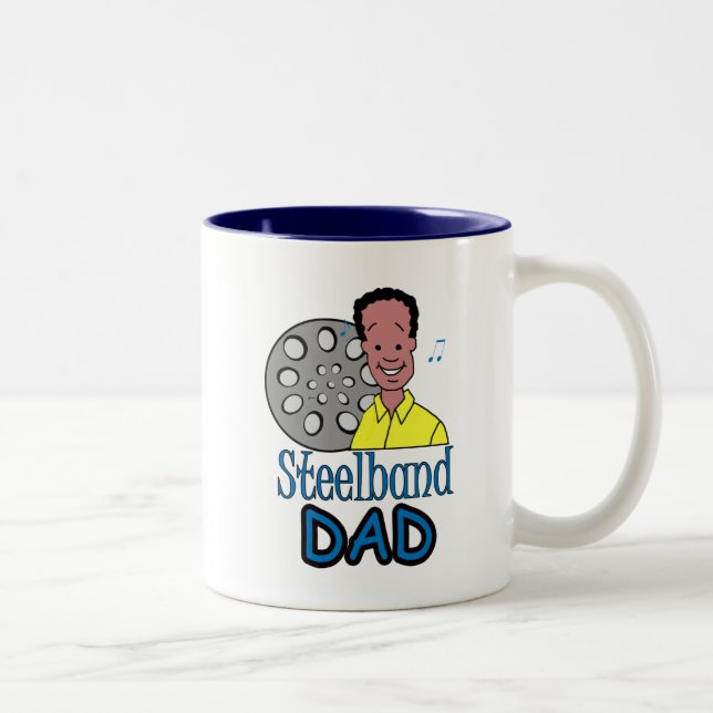 Steelband Dad Two-Tone Coffee Mug (Right)