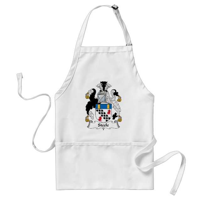 Steele Family Crest Standard Apron (Front)
