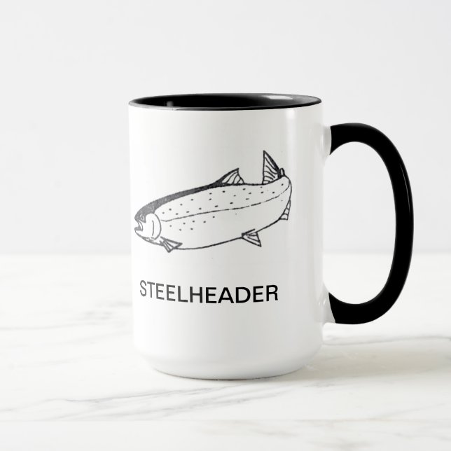 Steelhead fish mug (Right)
