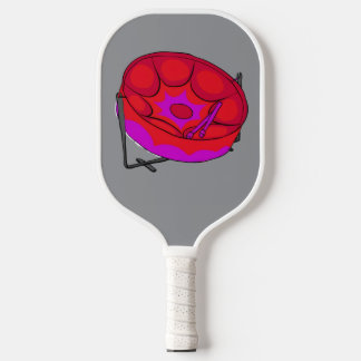 Steelpan pickleball paddle