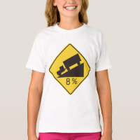 Steep Grade Traffic Sign Trucking Hauling Caution