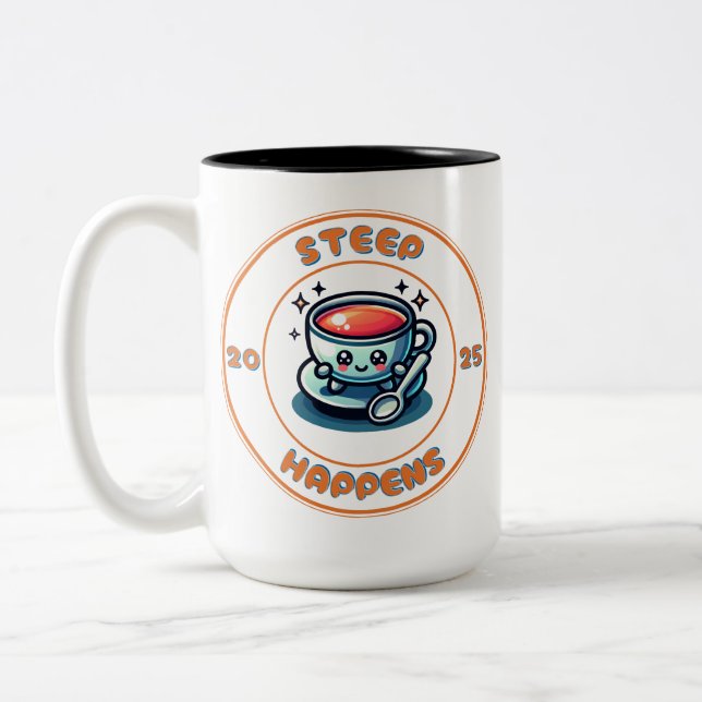 Steep Happens Mug (Left)