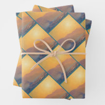 Steep rocky coast and a rough sea at sunset