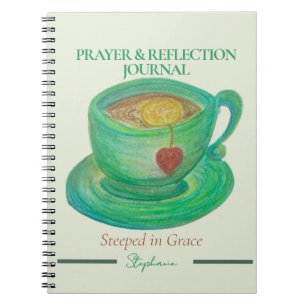 Steeped in Grace Reflection Journal Personalised