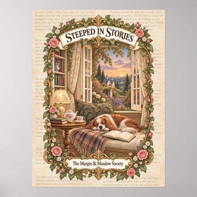 Steeped in Stories Poster (Front)