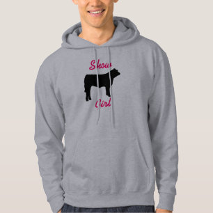 steer cow, Show , Girl Hoodie