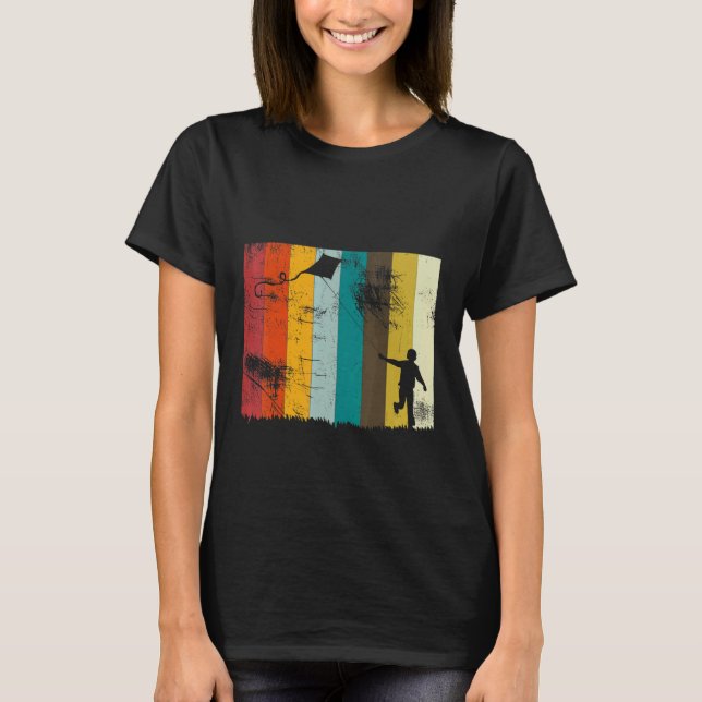 Steering Kite Fly Kite Steering Mat T-Shirt (Front)