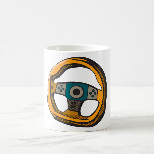 Steering Wheel Coffee Mug
