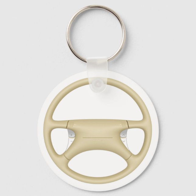 Steering wheel - front view key ring (Front)