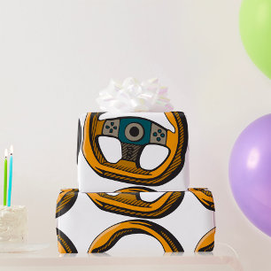 Steering Wheel Wrapping Paper