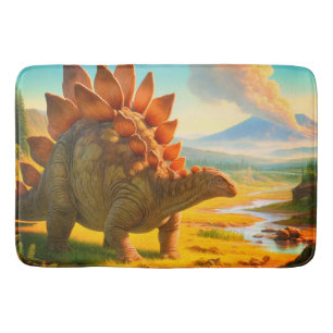 Stegosaurus  bath mat