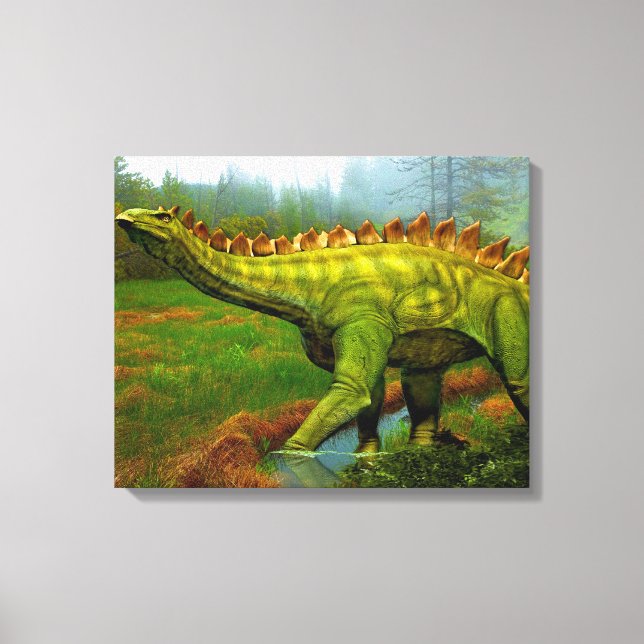 Stegosaurus  canvas print (Front)