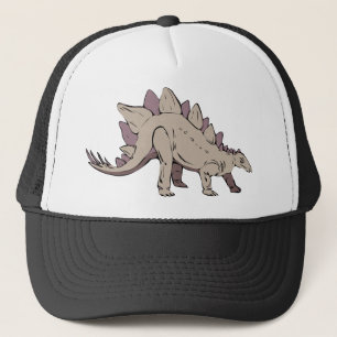 stegosaurus dinosaur ancient trucker hat