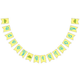 Stegosaurus Dinosaur Birthday Party Bunting