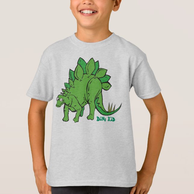 Stegosaurus Dinosaur T-Shirt (Front)
