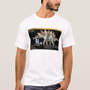 Stegosaurus - Jurassic Biology DInosaur T-Shirt