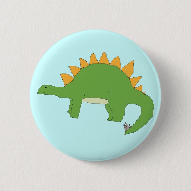 Stegosaurus pin (Front)