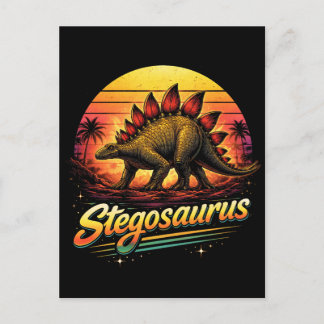 Stegosaurus Postcard
