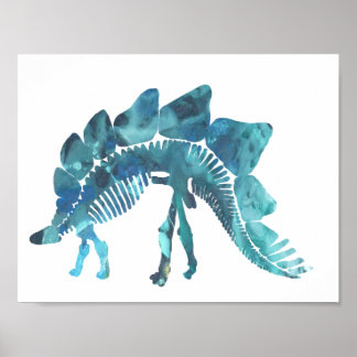 Stegosaurus Poster