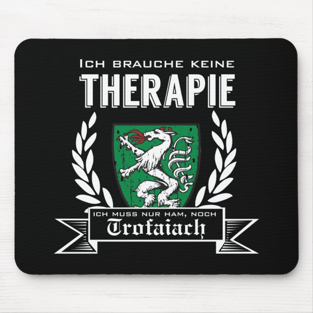 Steiermark Austria Heim after Trofaiach Mouse Pad (Front)