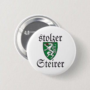 Steiermark Österreich Stolzer Steirer Wappen 6 Cm Round Badge
