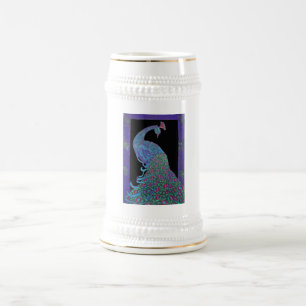Stein -Mug -Proud Peacock