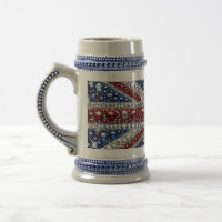 Stein Mug with British Colours Design