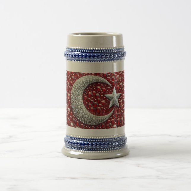 Stein Mug with Turkish Colours Design (Center)
