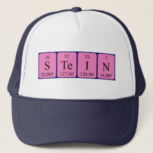 Stein periodic table name hat