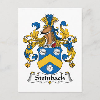 Steinbach Family Crest Postcard