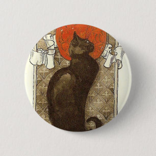 Steinlein's Cat - Art Nouveau 6 Cm Round Badge