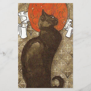 Steinlein's Cat - Art Nouveau Stationery