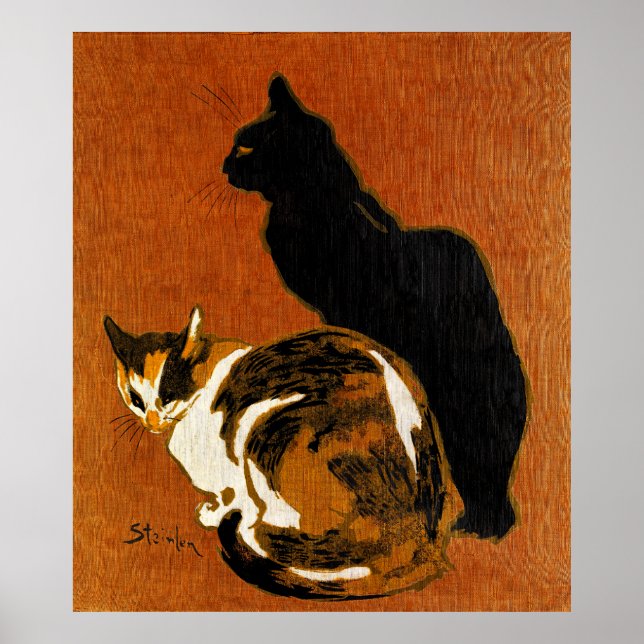 Steinlen Cats Poster (Front)