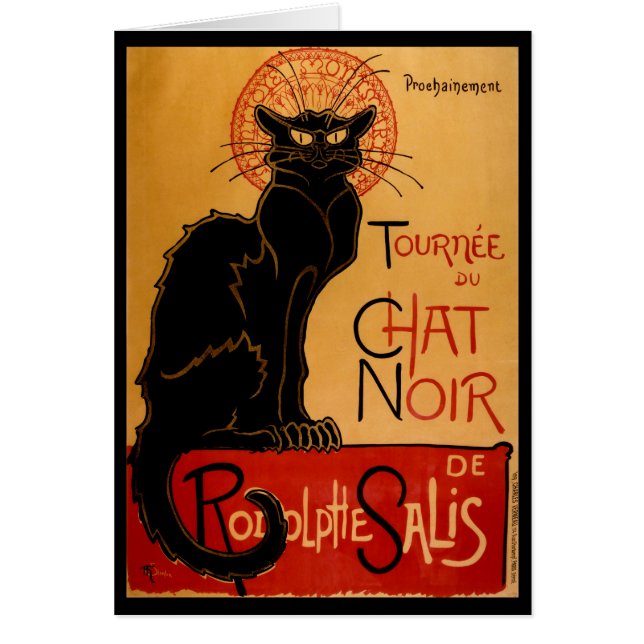 Steinlen's Le Chat Noir (Front)