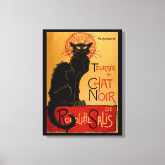 Steinlen's Le Chat Noir Canvas Print