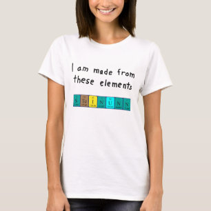 Steinunn periodic table name shirt