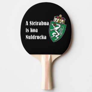 Steirabua is koa Nudldrucka Steiermark Österreich Ping Pong Paddle
