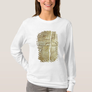 Stela relief depicting a wild boar hunt T-Shirt