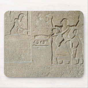 Stele of the necklaces, Hormin receiving the gold Mouse Pad