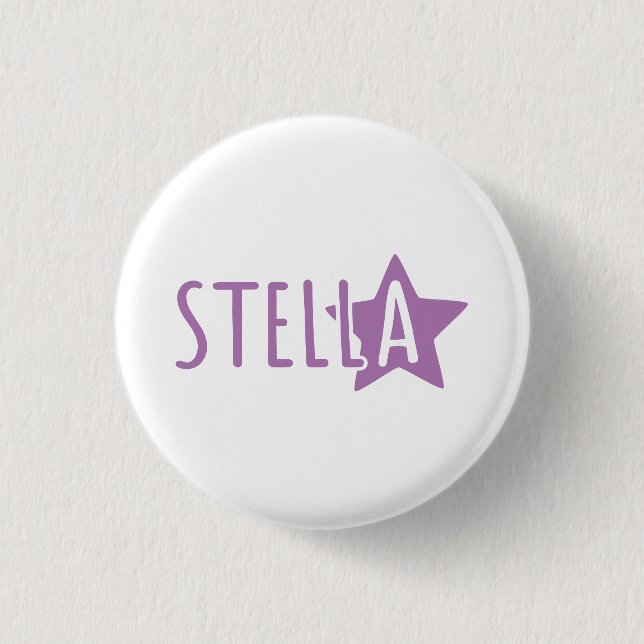 Stella 3 Cm Round Badge (Front)