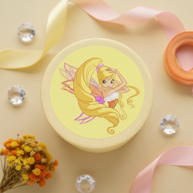 Stella Classic Round Sticker (Creator Uploaded)