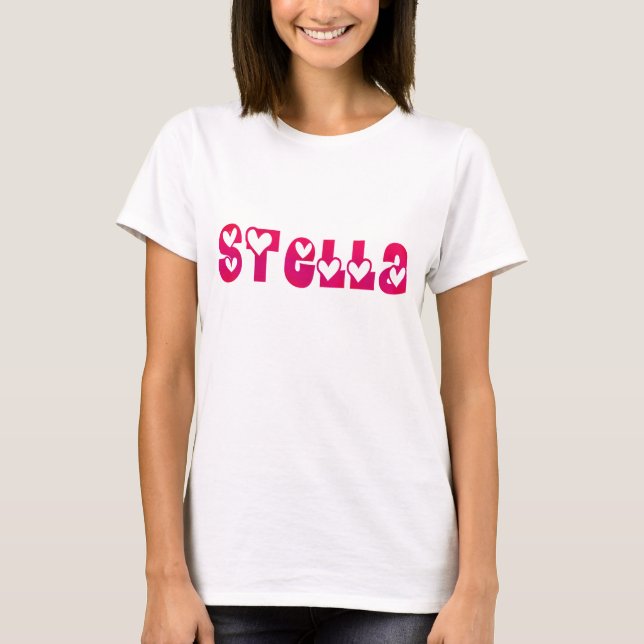 Stella in Hearts T-Shirt (Front)