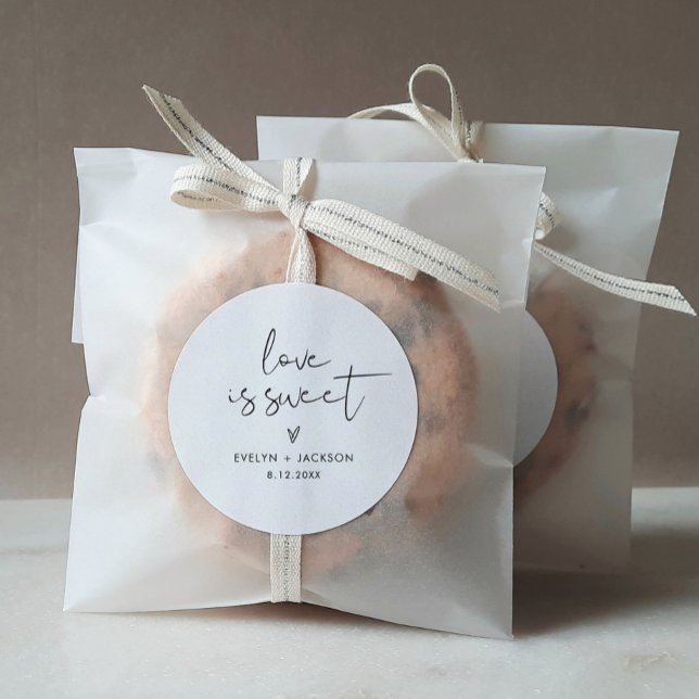 STELLA Love is Sweet Favour Sticker 3" (sheet of 6 (Creator Uploaded)