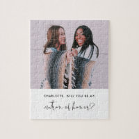 STELLA Minimal Photo Matron of Honour Proposal