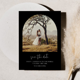 STELLA Modern Arch Photo Save The Magnet