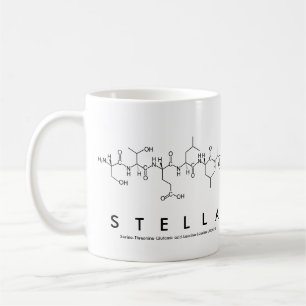 Stella peptide name mug