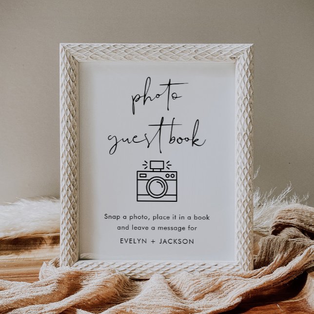STELLA Photo Guest Book Wedding Sign (Creator Uploaded)